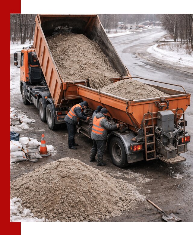 Поставка и вывоз пескосоля в Реже оптом и в розницу