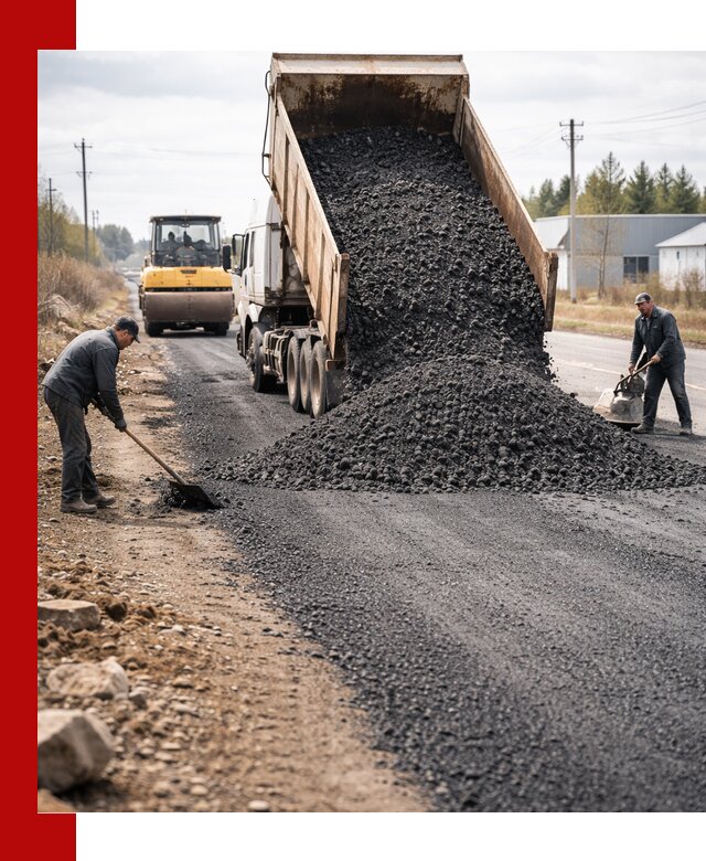 Асфальтовая крошка для дорог в Реже — поставка и доставка