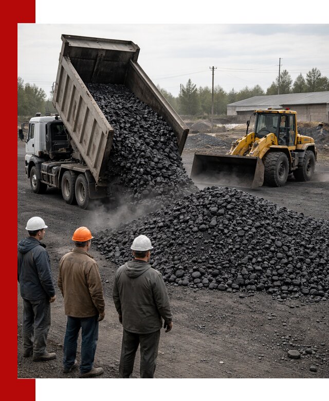 Доставка угля антрацита в Реже с самосвалами и погрузкой