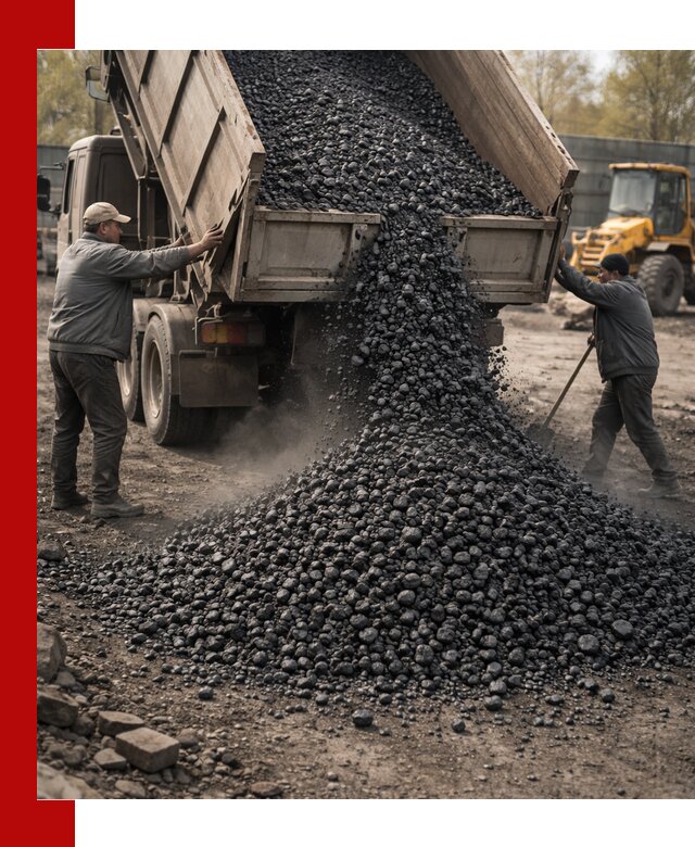 Доставка угля семечка самосвалами в Реже