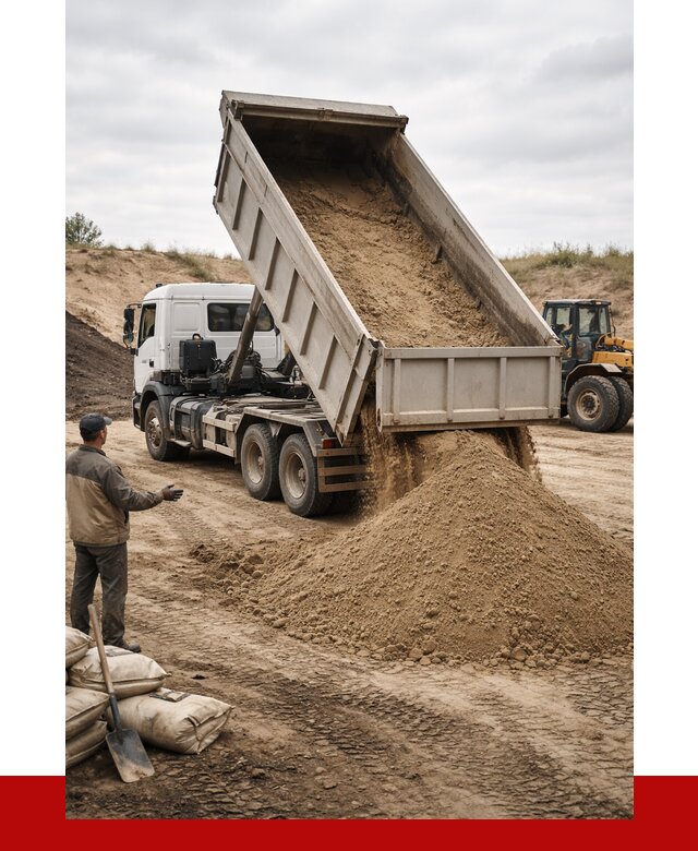 Доставка самосвалом 20 кубов в Реже от 8215 р. | ПРОНЕРУДРеж