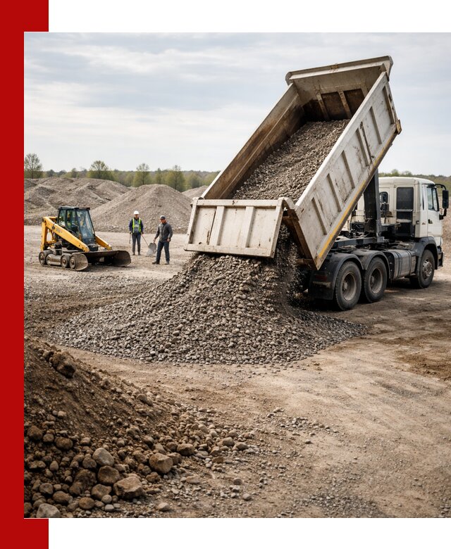 Доставка самосвалом 25 м³ в Реже быстро и надежно