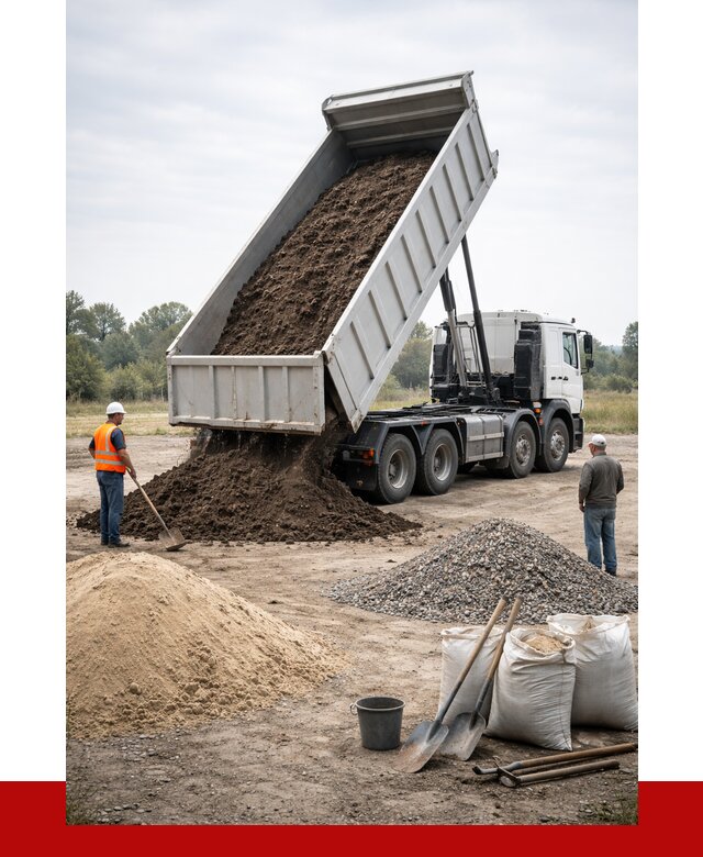 Доставка самосвалом 30 кубов в Реже от 9310 р. | ПРОНЕРУДРеж