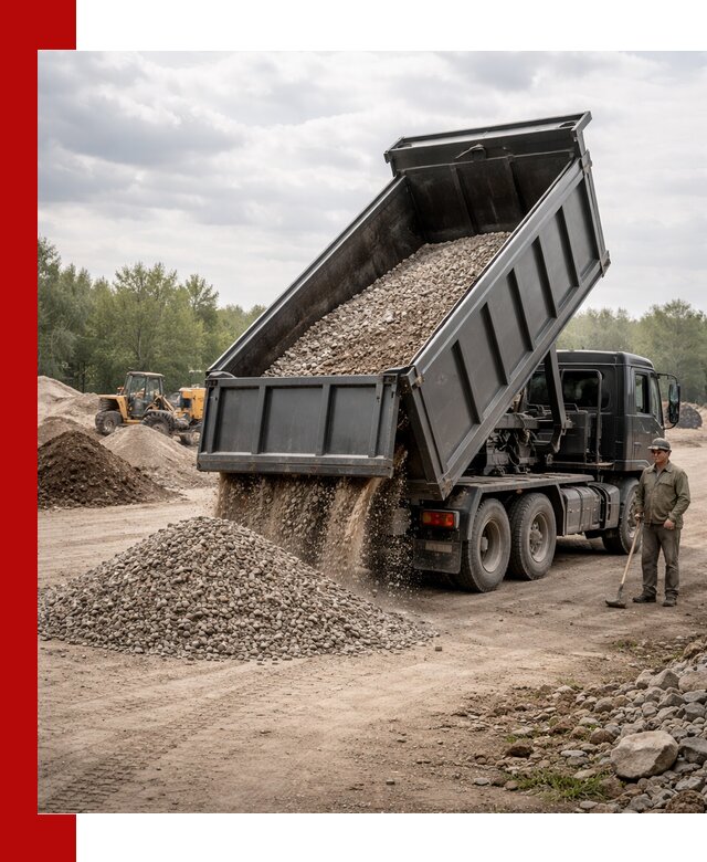 Доставка самосвалом 30 м3 по выгодным ценам в Реже