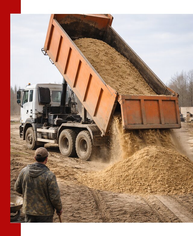 Аренда самосвала 20 тонн для перевозки грузов в Реже
