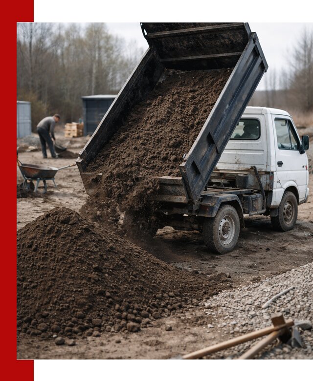 Аренда минисамосвала в Реже для доставки сыпучих материалов