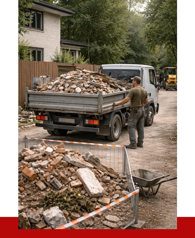 Вывоз строительного мусора с погрузкой в Реже от 8215 р | ПРОНЕРУДРеж