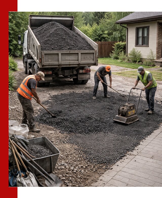 Асфальтовая крошка для двора с доставкой в Реже